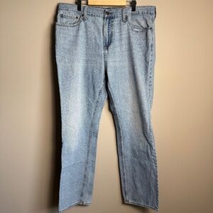 Old Navy Men's Straight Light Wash Blue Jeans 38x32 Western Rodeo Stampede Denim